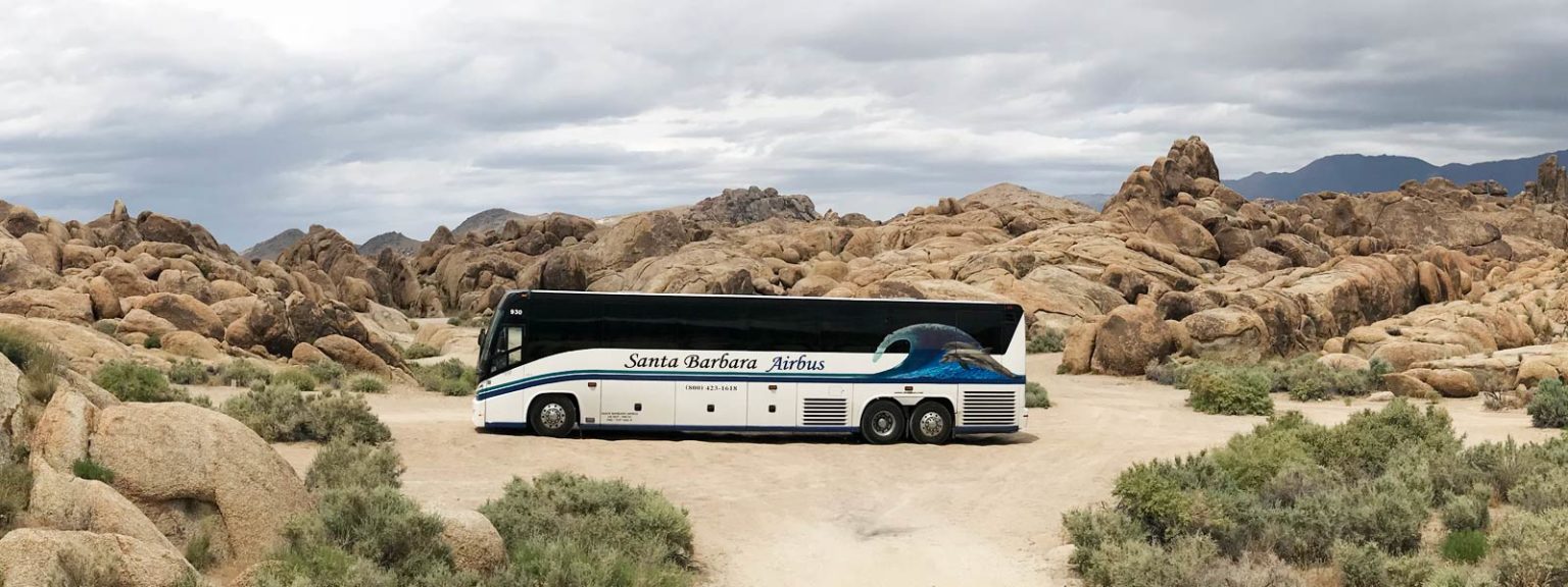 Santa Barbara Bus Charters for Schools, Weddings & Events